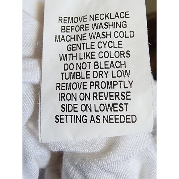 Notations 2 Piece Set Size 3X White Rayon/Poly Lace Top & Tank - Picture 10 of 10